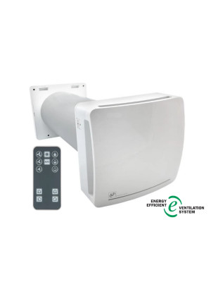 Проветриватель с рекуперацией Soler&Palau Respiro 150 RD N Ecowatt под углом