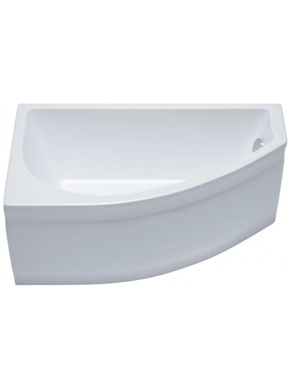 Ванна акриловая Triton Бэлла Базовая140x77 R (с гидромассажем) вид сбоку