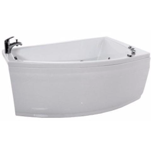 Ванна акриловая Triton Бэлла Стандарт 140x77 L (с краном-переключателем, гидромассажем) издали