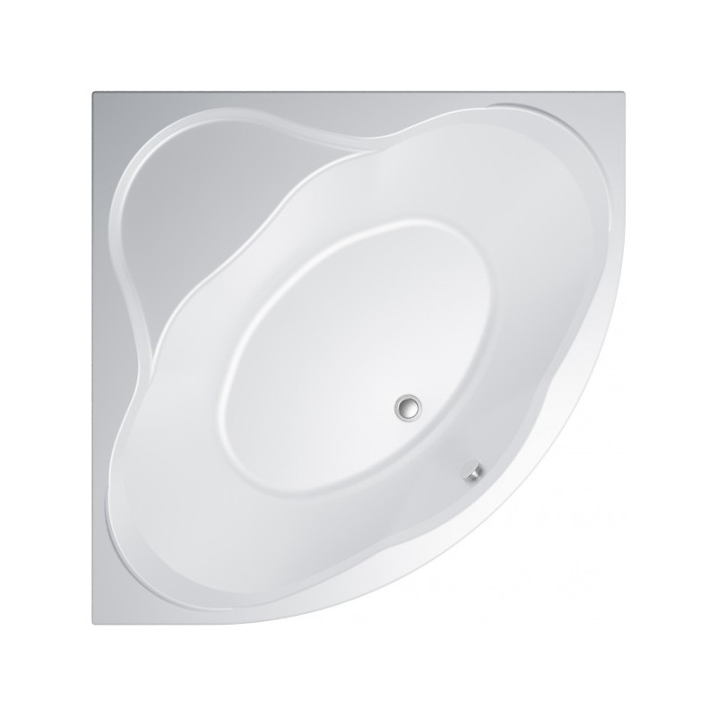 Ванна акриловая Triton Грация 140x140 (с каркасом, сифоном)