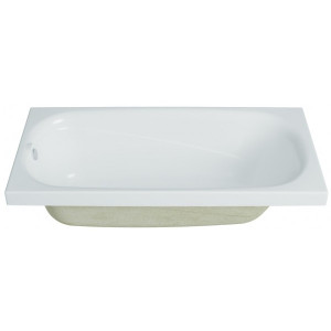 Ванна акриловая Triton Европа 150x70 (с каркасом, экраном, сифоном) вид сбоку