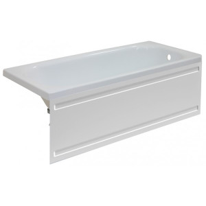 Ванна акриловая Triton Европа 180x70 (с ножками, экраном, сифоном) вид с экраном