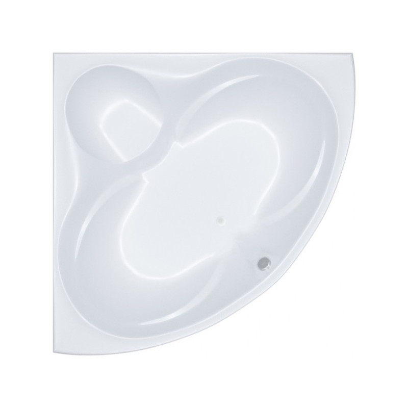 Ванна акриловая Triton Сабина 160x160 (с каркасом, сифоном)