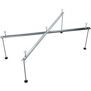 Ванна акриловая Triton София 170x95 L (с каркасом, сифоном) ножки