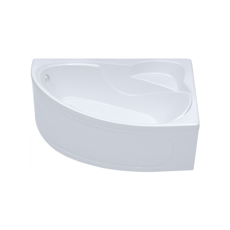 Ванна акриловая Triton Изабель Люкс Flat 170x100 L (с краном-переключателем, гидромассажем и аэромассажем) вид сбоку