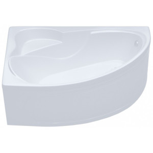 Ванна акриловая Triton Изабель Стандарт Flax 170x100 R (с краном-переключателем, гидромассажем) вид сбоку