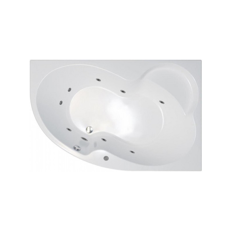 Ванна акриловая Triton Мари Базовая Flat 170x110 L (с гидромассажем)