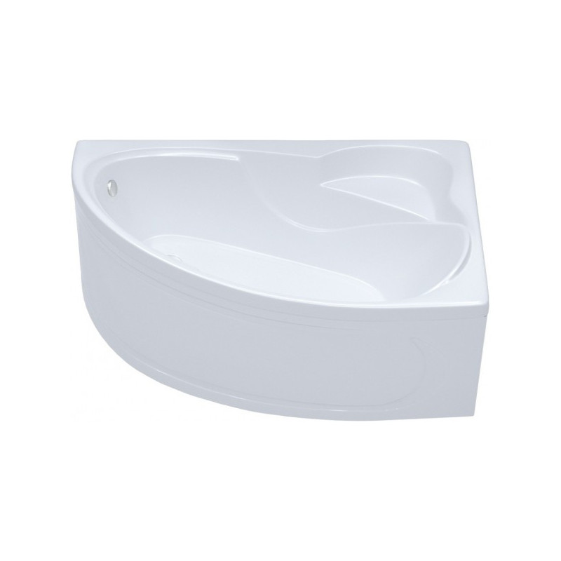Ванна акриловая Triton Николь Стандарт Flat 160x100 L (с краном-переключателем, гидромассажем) вид сбоку