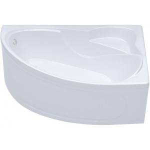 Ванна акриловая Triton Николь Стандарт Flat 160x100 L (с краном-переключателем, гидромассажем) вид сбоку