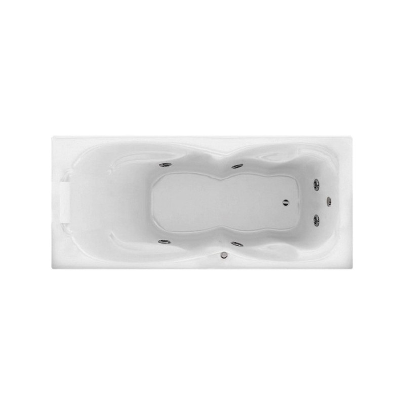 Ванна акриловая Triton Персей Базовая Flat 190x90 (с гидромассажем)