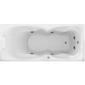 Ванна акриловая Triton Персей Базовая Flat 190x90 (с гидромассажем)