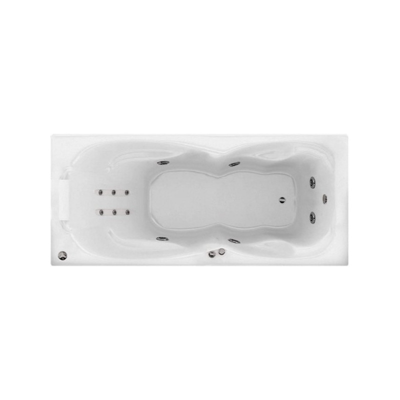 Ванна акриловая Triton Персей Стандарт Flat 190x90 (с краном-переключателем, гидромассажем)