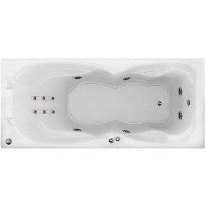 Ванна акриловая Triton Персей Стандарт Flat 190x90 (с краном-переключателем, гидромассажем)