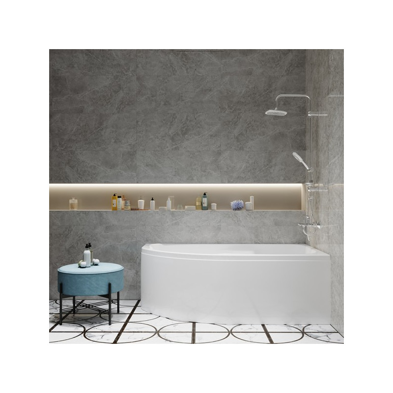 Ванна акриловая Triton София Стандарт Flat 170x95 R (с краном-переключателем, гидромассажем) в интерьере