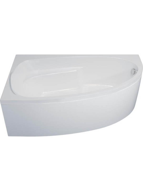 Ванна акриловая 1Acreal Мадрид 150x95 R вид сбоку