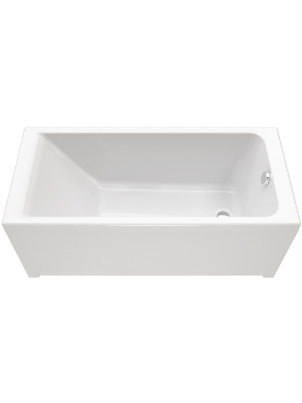 Ванна акриловая 1Acreal Тори150x70 вид сбоку