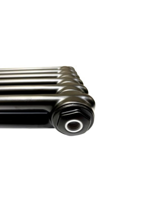 Радиатор стальной Arbonia 2180 БПП (5 секций) черный сбоку