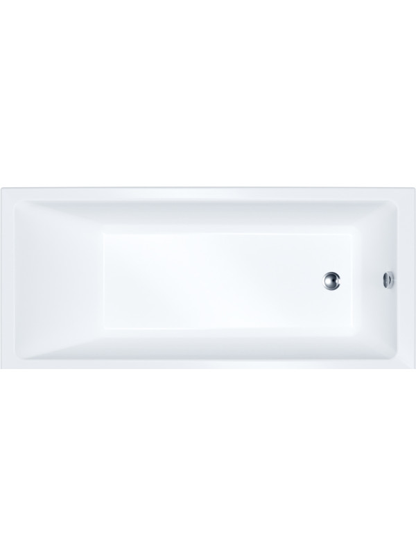 Ванна акриловая 1Acreal Palermo 180x80 (с ножками и сифоном)