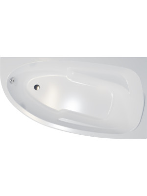 Ванна акриловая 1Acreal Мадрид 170x95 L (с каркасом и экраном)
