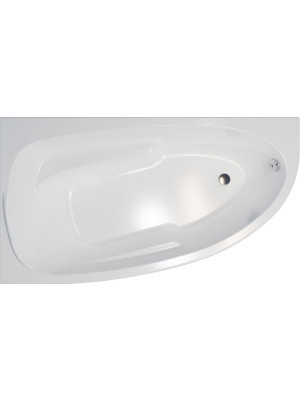 Ванна акриловая 1Acreal Мадрид 150x95 R (с каркасом и экраном)