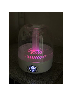 Увлажнитель воздуха NeoClima NHL-4W подсветка розовая