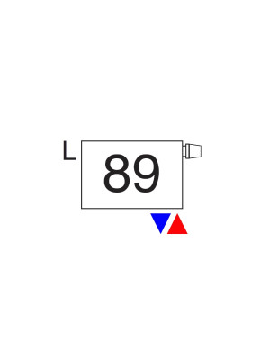 Радиатор стальной Arbonia 2180V (4 секции) подключение снизу справа
