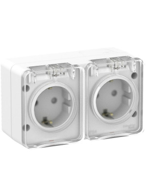 Розетка Systeme Electric Atlas Design Profi54 ATN540126 белый