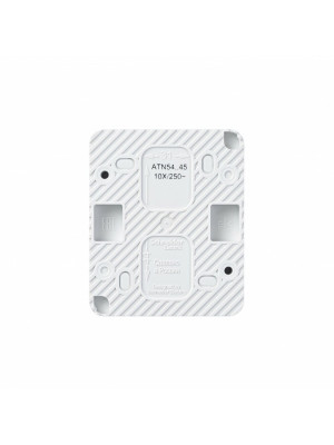 Розетка Systeme Electric AtlasDesign Profi54 ATN540145 белый сзади