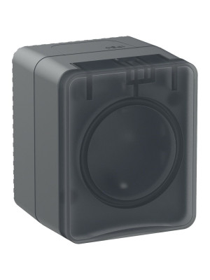 Розетка Systeme Electric Atlas Design Profi54 ATN544045 антрацит