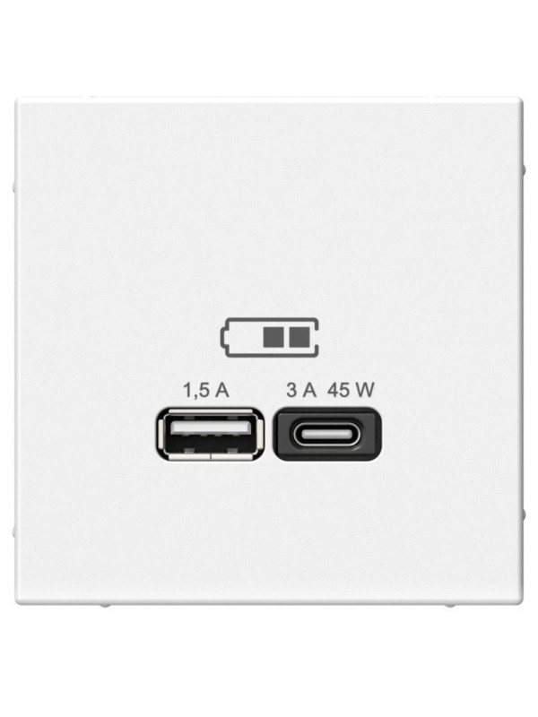 Розетка Systeme Electric ArtGallery GAL000129 белый