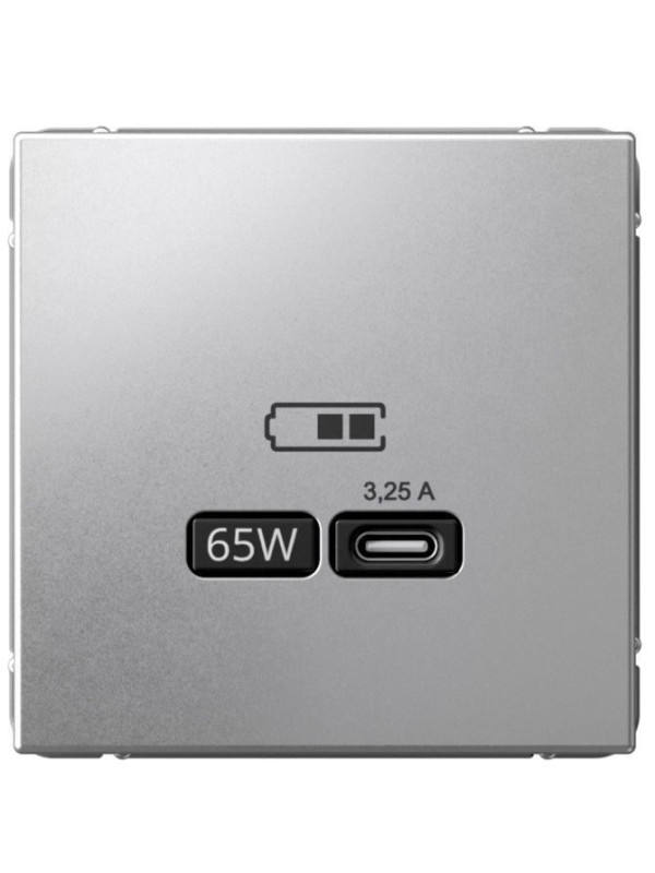 Розетка Systeme Electric ArtGallery GAL000327 алюминий