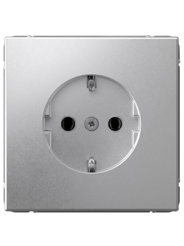 Розетка Systeme Electric ArtGallery GAL000343 алюминий