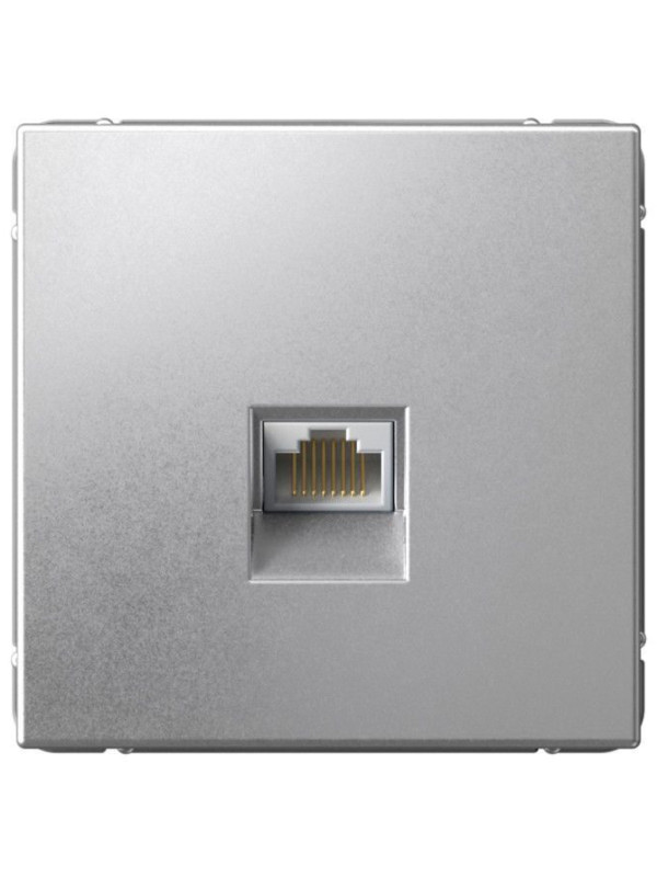 Розетка Systeme Electric ArtGallery GAL000386 алюминий