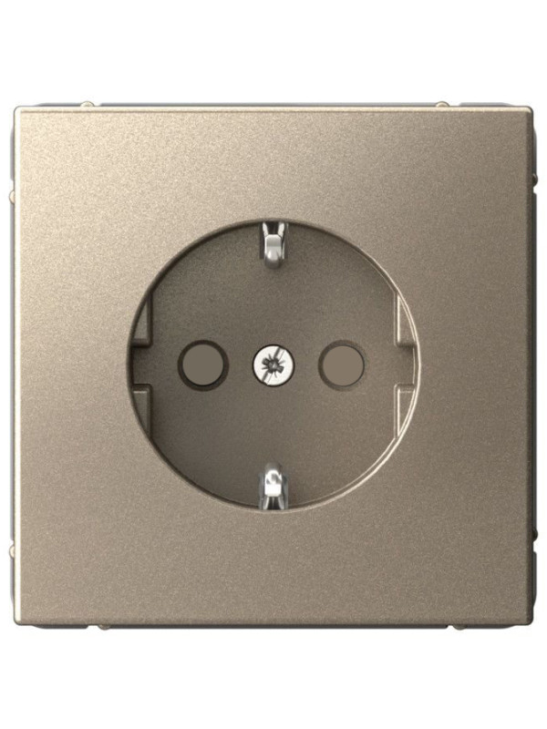 Розетка Systeme Electric ArtGallery GAL000545S шампань