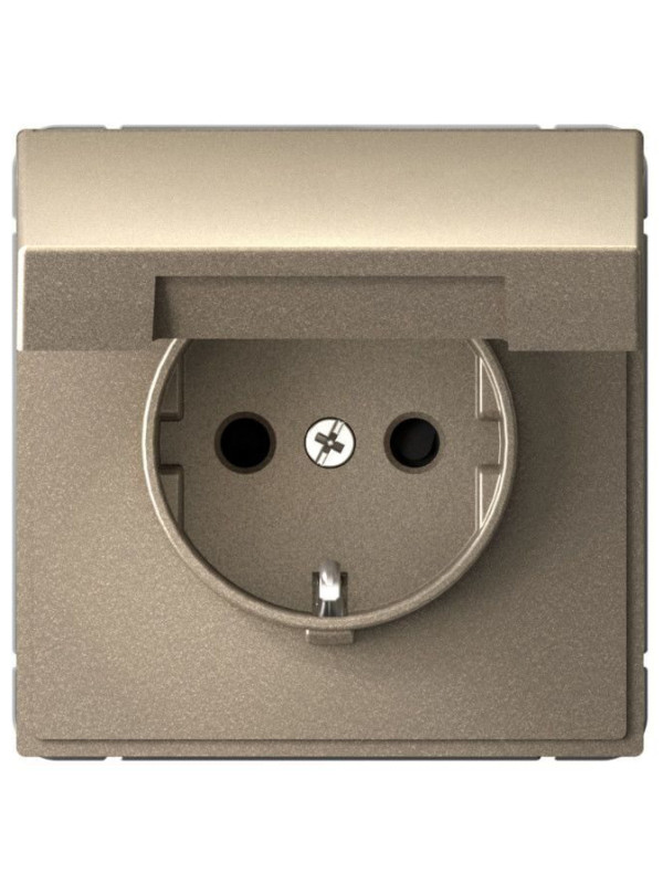 Розетка Systeme Electric ArtGallery GAL000546 шампань