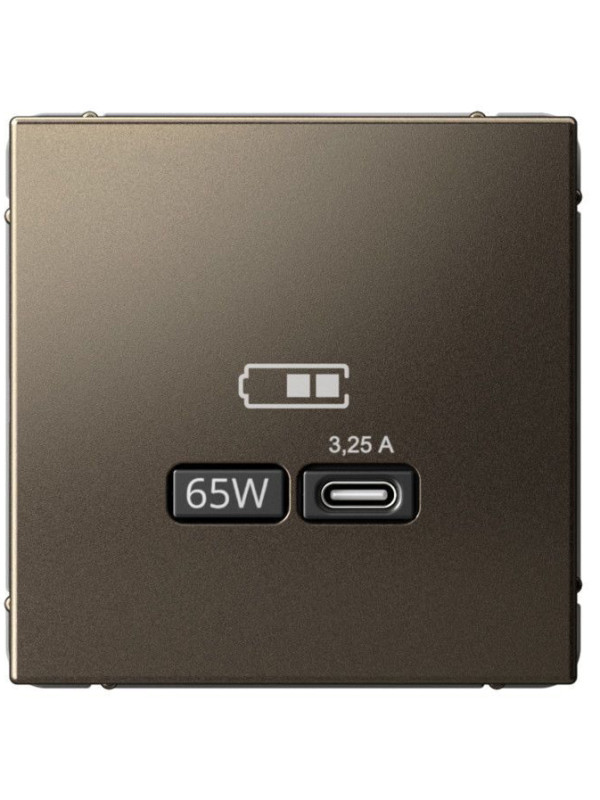 Розетка Systeme Electric ArtGallery GAL000627 мокко