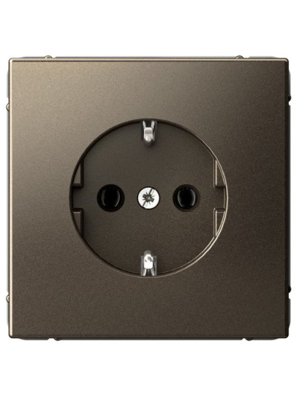 Розетка Systeme Electric ArtGallery GAL000643S мокко