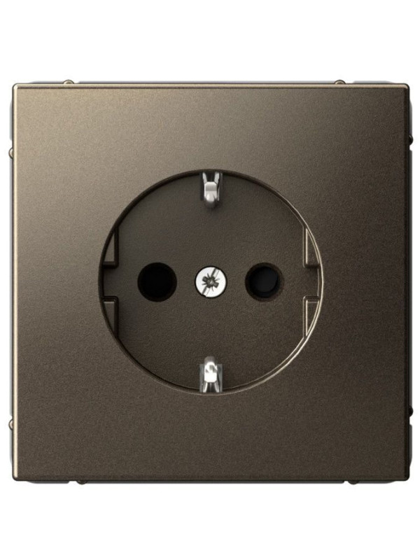 Розетка Systeme Electric ArtGallery GAL000645 мокко