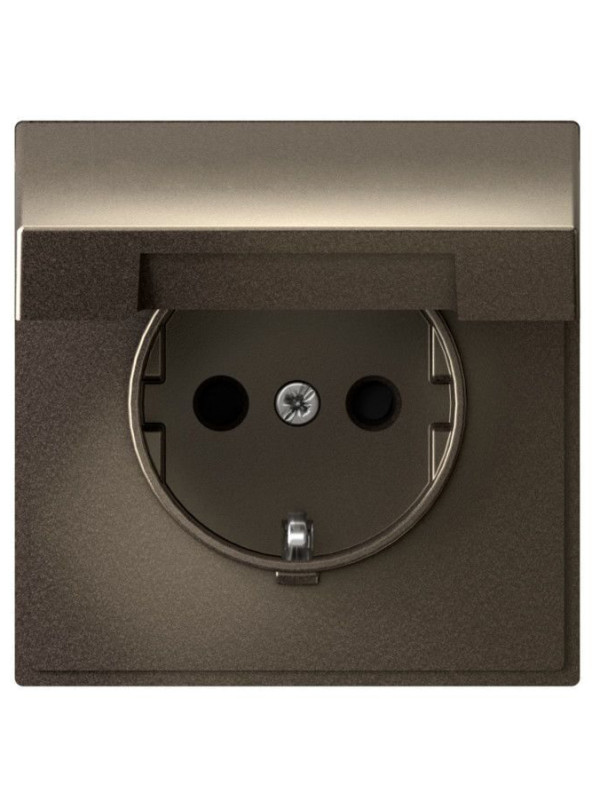 Розетка Systeme Electric ArtGallery GAL000646S мокко
