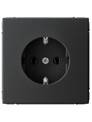 Розетка Systeme Electric ArtGallery GAL001043 карбон