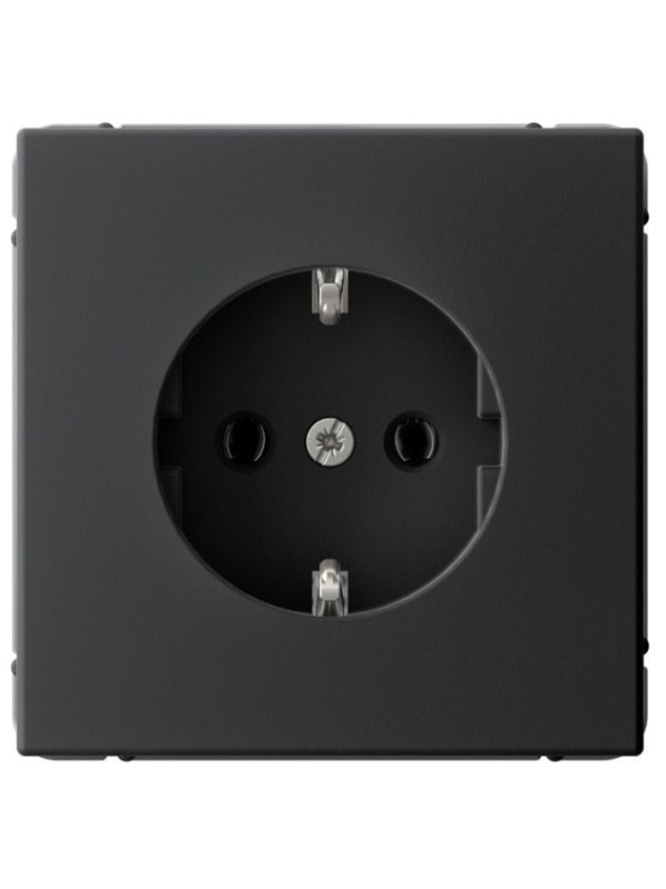 Розетка Systeme Electric ArtGallery GAL001043S карбон