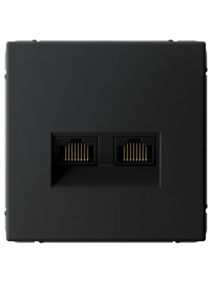Розетка Systeme Electric ArtGallery GAL001088 карбон