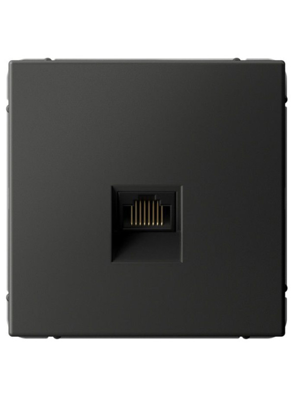 Розетка Systeme Electric ArtGallery GAL001483 базальт