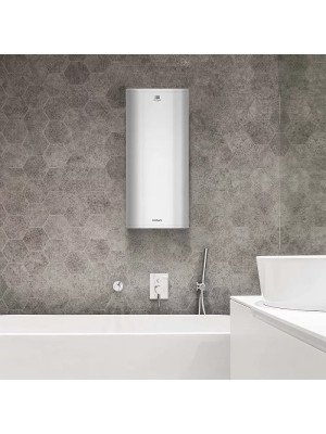 Накопительный водонагреватель Timberk T-WSS30-R20-V в интерьере