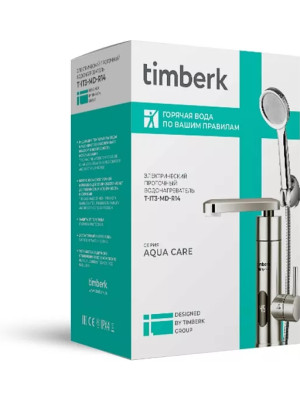 Проточный водонагреватель Timberk T-IT3-MD-R14 упаковка