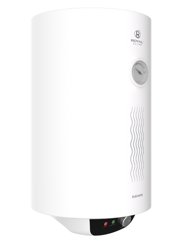 Накопительный водонагреватель Royal Clima  RWH-E80-RE сбоку слева