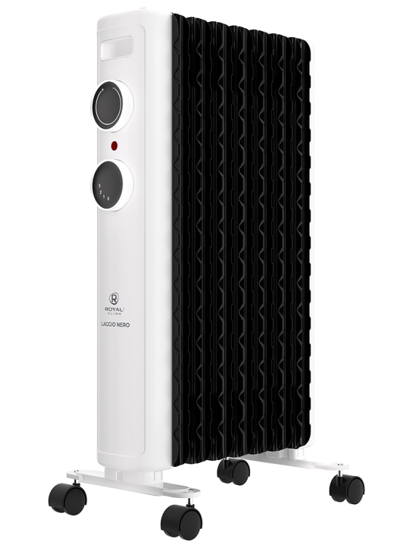 Масляный радиатор Royal Clima Laggio Nero ROR-LN7-1500M