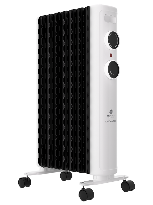 Масляный радиатор Royal Clima Laggio Nero ROR-LN7-1500M слева