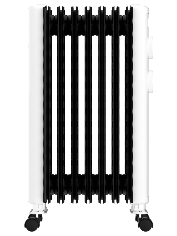 Масляный радиатор Royal Clima Laggio Nero ROR-LN7-1500M сбоку