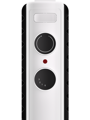 Масляный радиатор Royal Clima Laggio Nero ROR-LN7-1500M вблизи